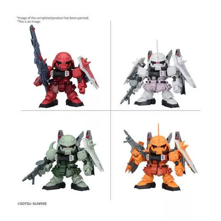 BB SENSHI ZGMF ZAKU SERIES SET-MK67454