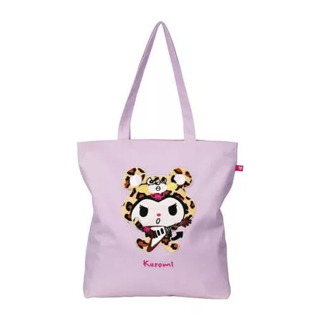 Sanrio - Canvas Tote bag - Kuromi-SKATER-SR-60333