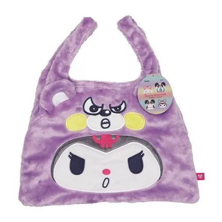 Sanrio - Mini Fur Tote bag - Kuromi-SKATER-SR-60334