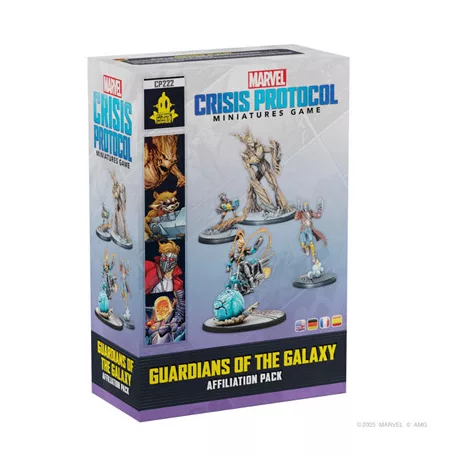 Marvel Crisis Protocol - Guardians of the Galaxy Affiliation Pack - EN/SP/DE/FR-CP222