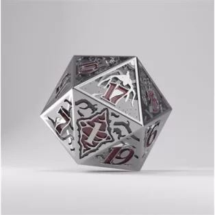 Gamegenic - Stranger Things - Hellfire Club Premium Metal D20 Die-GGS50031ML