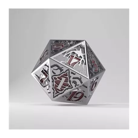 Gamegenic - Stranger Things - Hellfire Club Premium Metal D20 Die-GGS50031ML