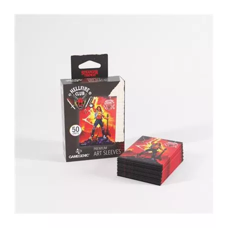 Gamegenic - Stranger Things - Hellfire Club Art Sleeves Eddie Munson-GGS15024ML