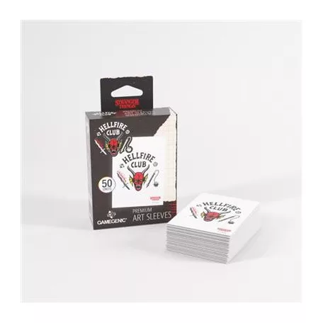 Gamegenic - Stranger Things - Hellfire Club Art Sleeves Hellfire Club-GGS15025ML