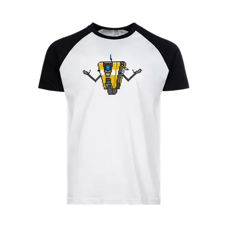 Borderlands - Raglan Shirt "Claptrap Pixel Art"-1146716