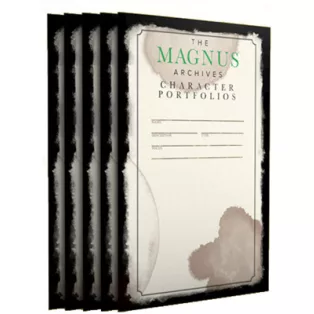 The Magnus Archives Character Portfolio (set of 5) - EN-MCG390