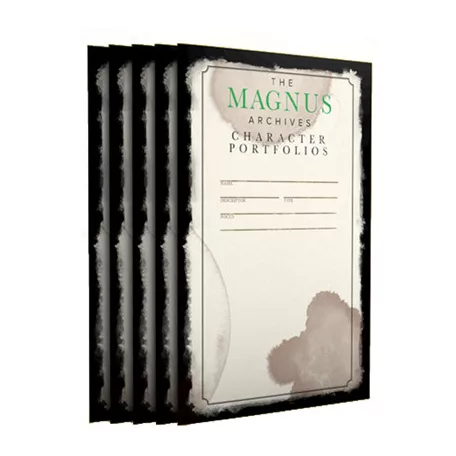 The Magnus Archives Character Portfolio (set of 5) - EN-MCG390