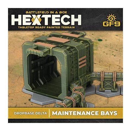 HexTech - Dropbase Delta Maintenance Bays (x8)-HEXT24