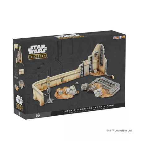 Star Wars Legion - Outer Rim Battles Terrain Pack - EN/DE/SP/FR-SWQ137