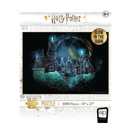 Harry Potter Magic of Hogwarts Glow 1000pc - EN-PZ010-613-002400-06