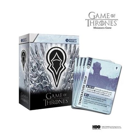 Game of Thrones Miniatures Game: white walkers objective card pack - EN-GOT008