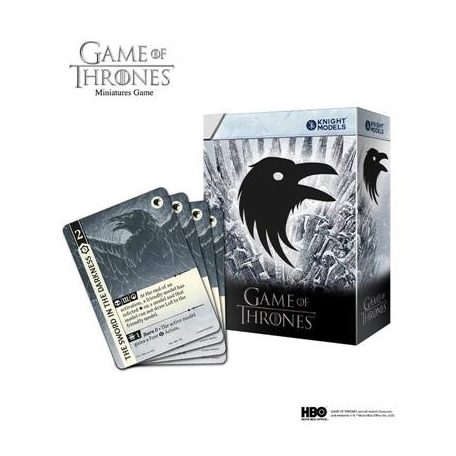Game of Thrones Miniatures Game: Night's Watch objective card pack - EN-GOT010