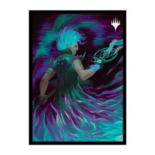UP - MTG 2025 Multiplanar Race Set 100ct Deck Protector Sleeves Borderless Racer 2 for MTG-38664