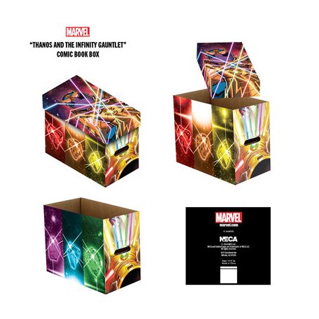 Marvel Short Comic Book Storage Box: Thanos and the Infinity Gauntlet-WZK67018