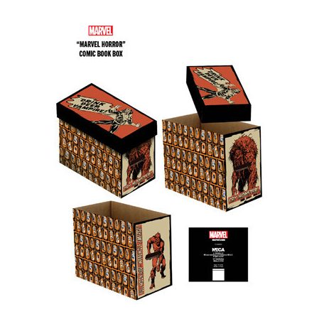 Marvel Short Comic Book Storage Box: Marvel Horror-WZK67019