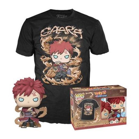 Funko POP! POP&Tee: Naruto - Gaara (GW) - L-FK82037