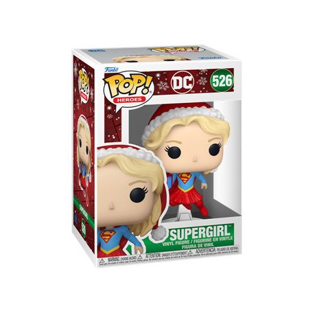 Funko POP! Heroes: Holiday '24 - Supergirl with gift-FK80031