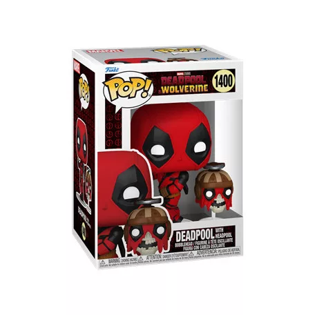 Funko POP! POP&Buddy: Deadpool 3 S2- Deadpool w/Headpool-FK79768