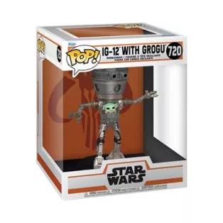 Funko POP! Deluxe: MND S10 - Grogu (IG - 12)-FK80001