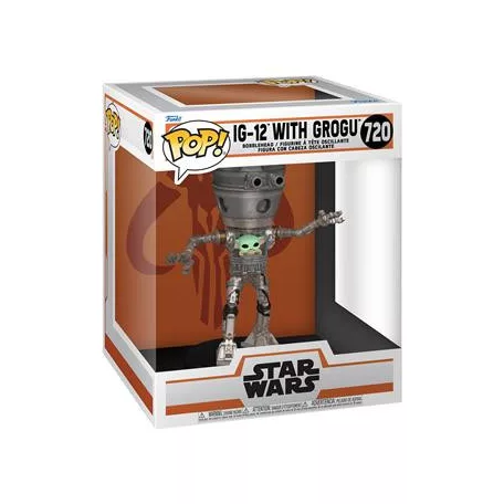 Funko POP! Deluxe: MND S10 - Grogu (IG - 12)-FK80001