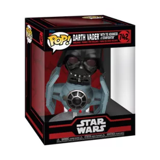Funko POP! Rides DLX: SWD - TIE Advanced x1 w/Vader-FK80769