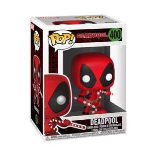 Funko POP! Marvel: Holiday - Deadpool w/ Candy Canes-FK33985