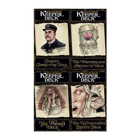Call of Cthulhu Keeper Decks 2nd Edition - EN-CHA23184-X