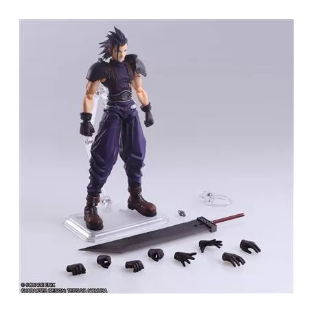 Final Fantasy VII Bring Arts Action Figure - Zack Fair-XFF07ZZ006
