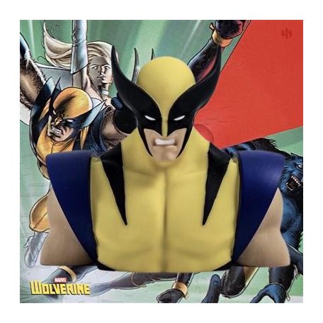 Marvel Wolverine - Deluxe Bust Bank-BBSM009