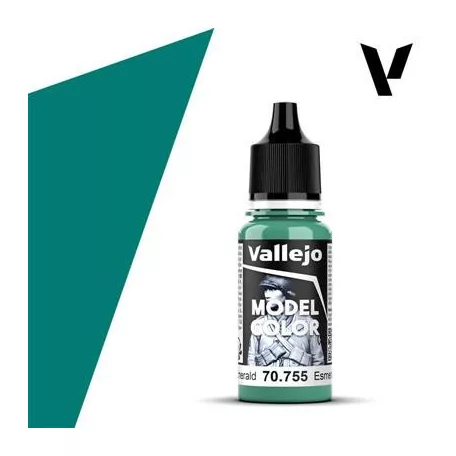 Vallejo - Model Color / Matt - 074 - Light Emerald 18 ml-70755