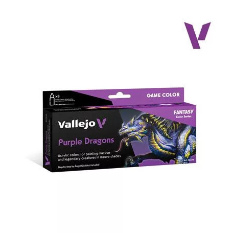 Vallejo - Game Color / 8 colors set - Purple Dragons 18 ml-72194