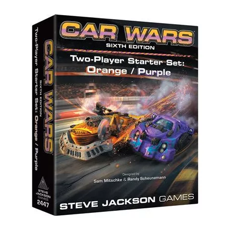 Car Wars Two-Player Starter Set Orange / Purple 6th Edition - EN-SJG2447