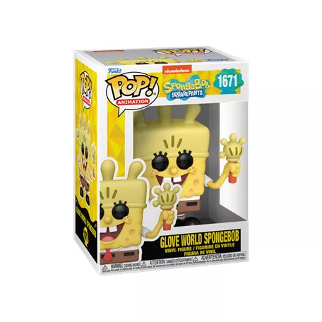 Funko POP! Animation: SBS 25th - Spongebob w/ Glove Light-FK75734
