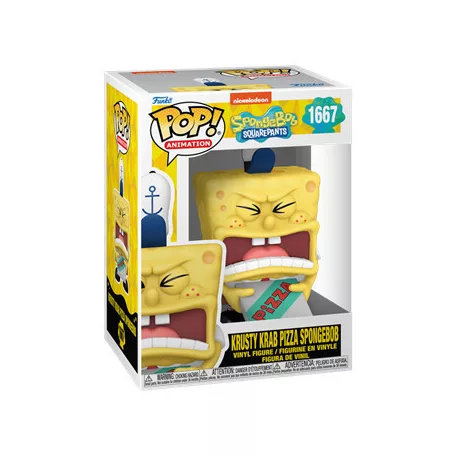 Funko POP! Animation: SBS 25th - SB w/Pizza-FK75738