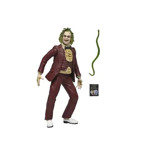 Beetlejuice (1988) - 7" Scale Action Figure - Red Tuxedo Beetlejuice in Blister Packaging-NECA60716