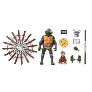 TMNT (Cartoon) - 7” Scale Action Figure - Ultimate Donatello (VHS)-NECA54353