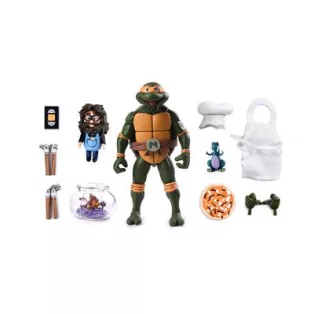 TMNT (Cartoon) - 7” Scale Action Figure - Ultimate Michelangelo (VHS)-NECA54355