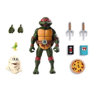 TMNT (Cartoon) - 7” Scale Action Figure - Ultimate Raphael (VHS)-NECA54354