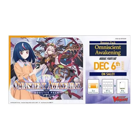 Cardfight!! Vanguard - Omniscient Awakening Sneak Preview Kit - EN-VGE-DZ-BT05SP