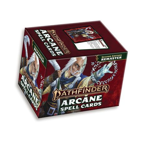 Pathfinder Arcane Spell Cards (Remastered) (P2) - EN-PZO10003-MC