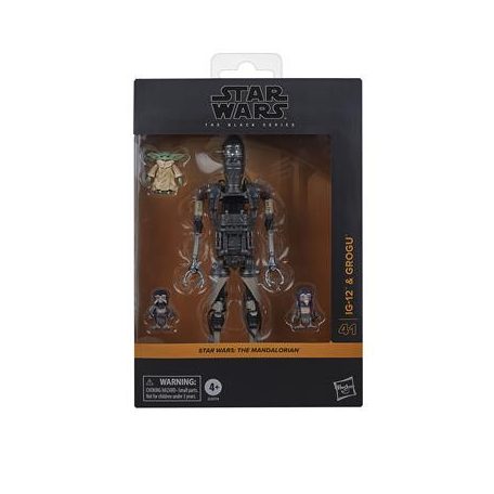 Star Wars The Black Series IG-12 & Grogu Collectible Action Figure 2-Pack-G00745L00