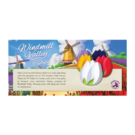 Board&Dice Accessories: Windmill Tulips-BND0114
