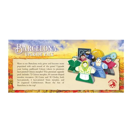 Board&Dice Accessories: Barcelona Upgrade Pack-BND0113