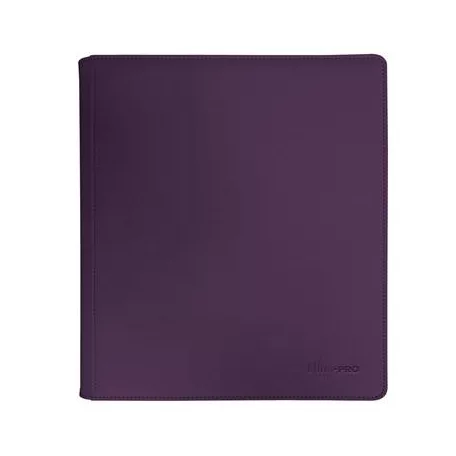 UP - Vivid 12-Pocket Zippered PRO-Binder - Midnight Plum-16485