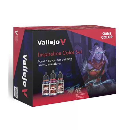 Vallejo - Game Color / 48 colors set - Inspiration Color Set 18 ml-72182