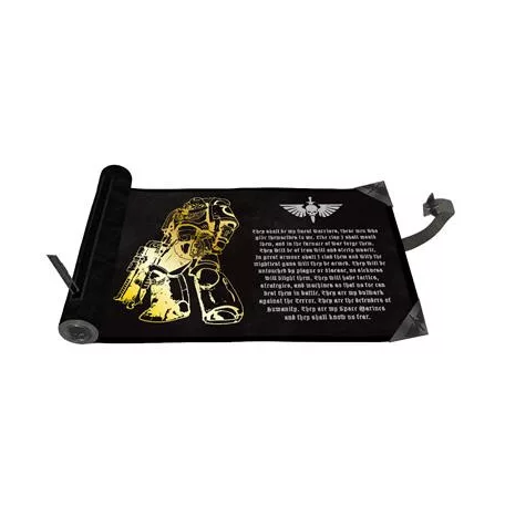 UP - Space Marines - Adeptus Astartes Dice Scroll Premium Foil for Warhammer 40,000-16435