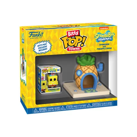 Funko Bitty POP! Town: Spongebob - Spongebob at Home-FK83638