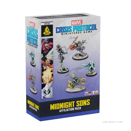 Marvel Crisis Protocol - Midnight Sons Affiliation Pack - EN/DE/SP/FR-CP220