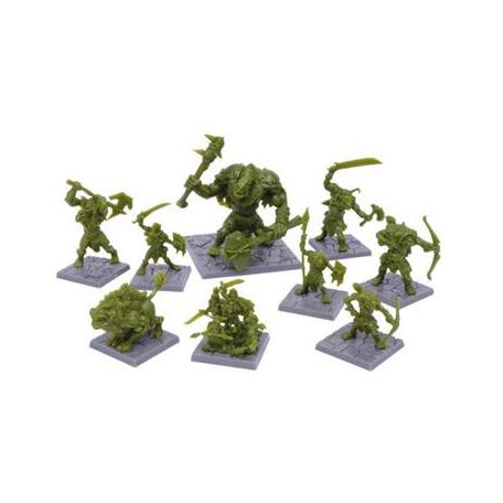 Dungeon Saga - Green Rage: Miniature Set - EN-MGDS20