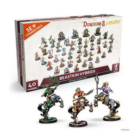 Dungeons & Lasers - Beastkin Hybrids: Playable Characters - EN-DNL0088